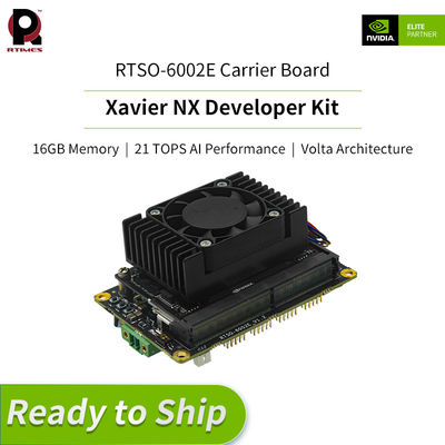 Nvidia Jetson Xavier NX Developer Kit Edge Computing Supercomputer with Cooling Fan