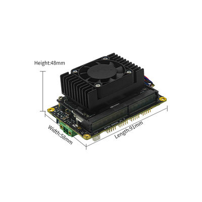 Nvidia Jetson Xavier NX Developer Kit Edge Computing Supercomputer with Cooling Fan