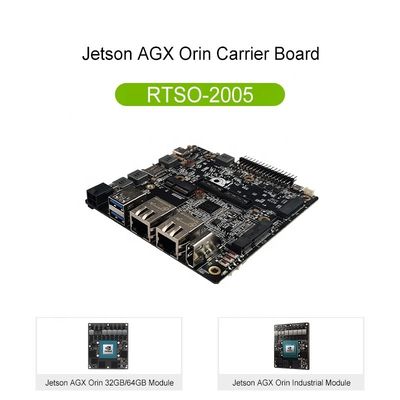 32GB RTSO-2005 Nvidia Jetson AGX Orin Carrier Board for AI Development by Nvidia