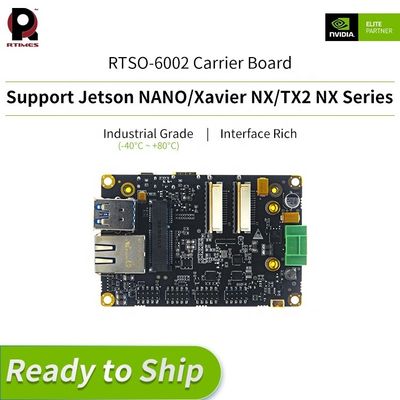 RTSO-6002 V1.2 Carrier Board Adaptation for Jetson NANO/Xavier NX/TX2 NX Development