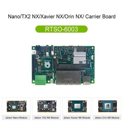Eco-Friendly PCB Control for NVIDIA Jetson NANO/Xavier NX/TX2 NX RTSO-6003 Carrier Board