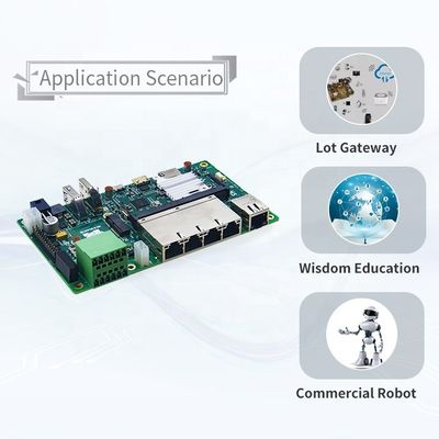 Eco-Friendly PCB Control for NVIDIA Jetson NANO/Xavier NX/TX2 NX RTSO-6003 Carrier Board