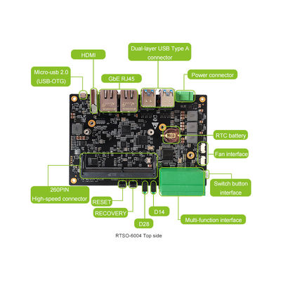Nvidia Jetson TX2 NX RTSO-6004 Carrier Board Used with Jetson Nano Case by Waveshare